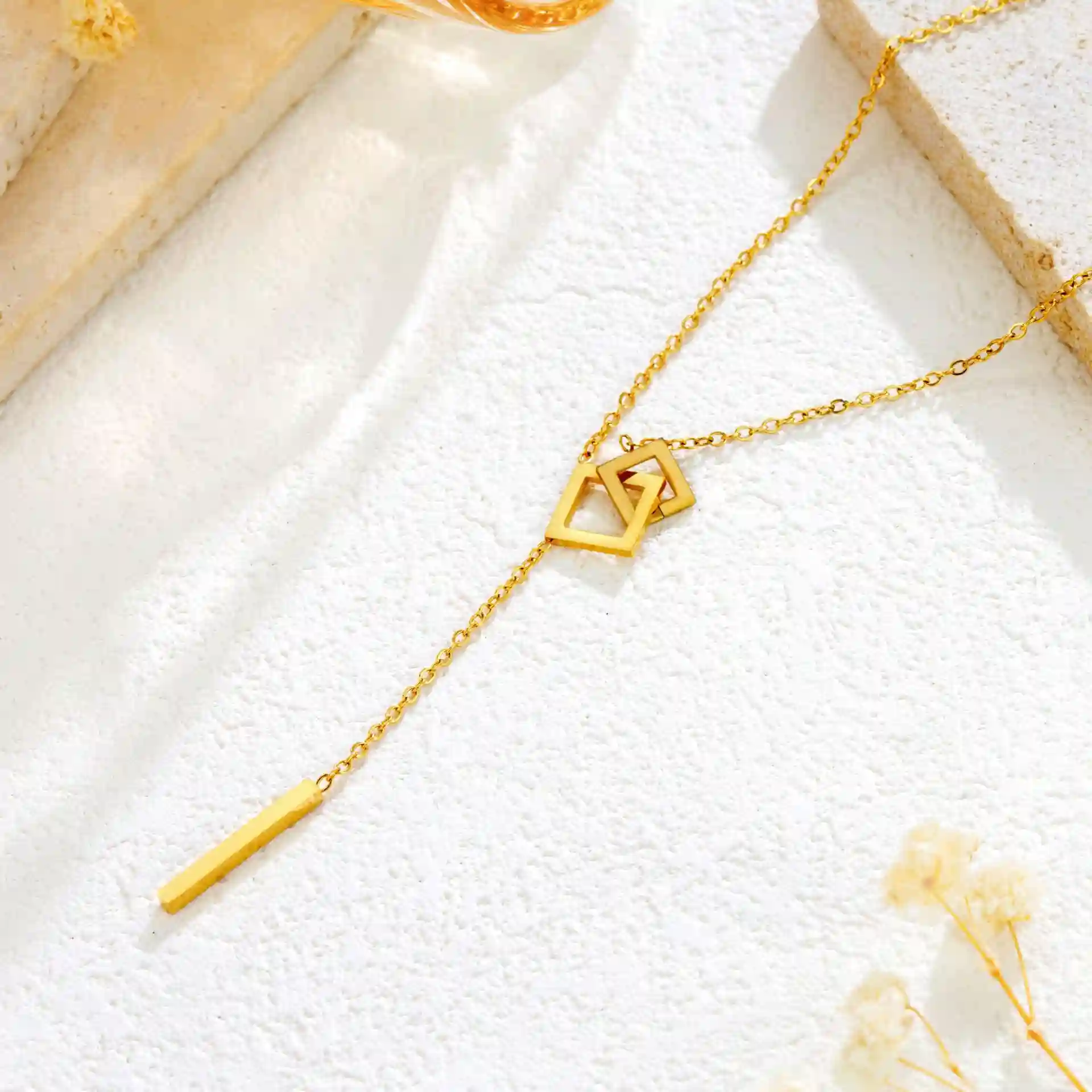 Necklace color guaranteed 6 month stainless steel 32