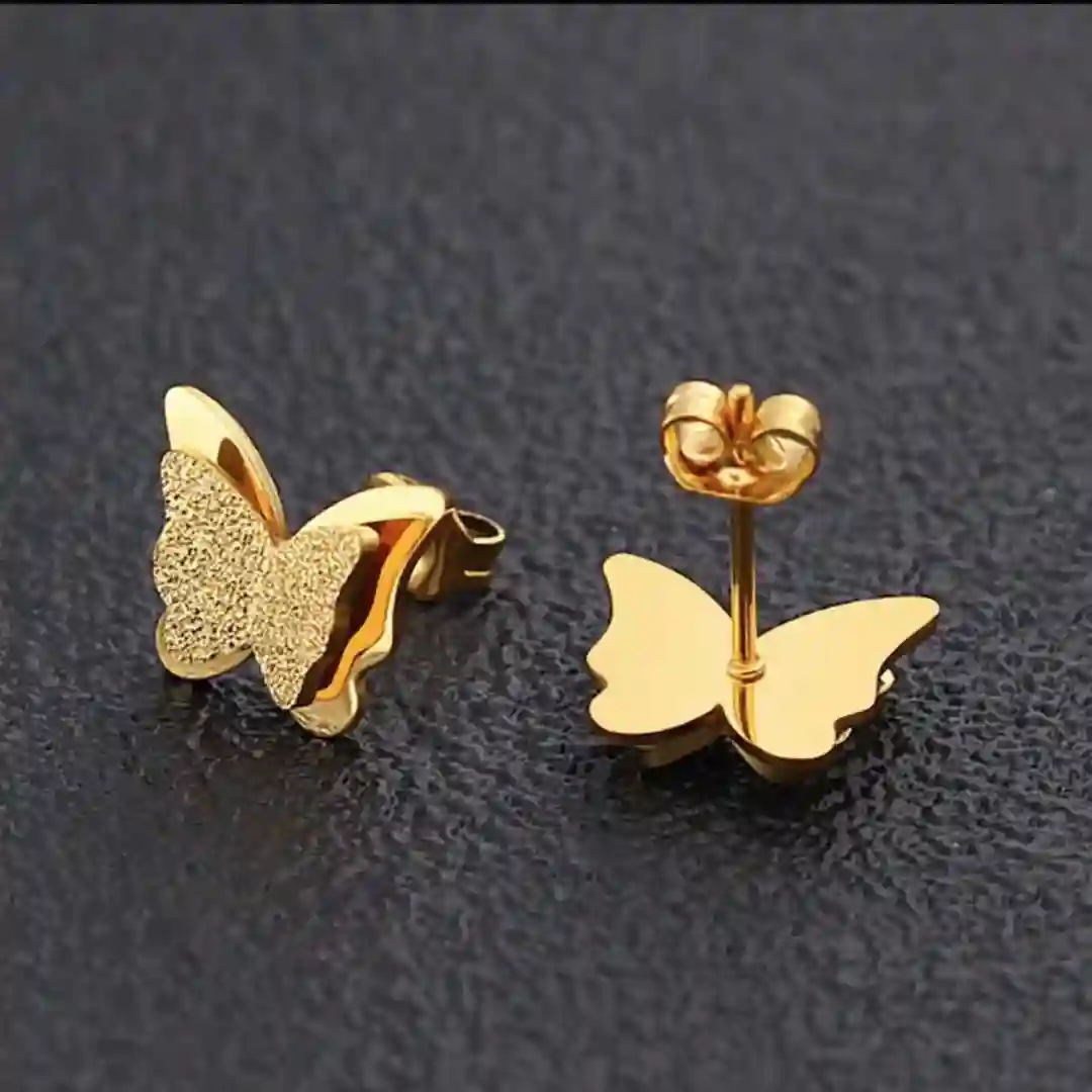 Earring color guaranteed 6 month stainless steel 38