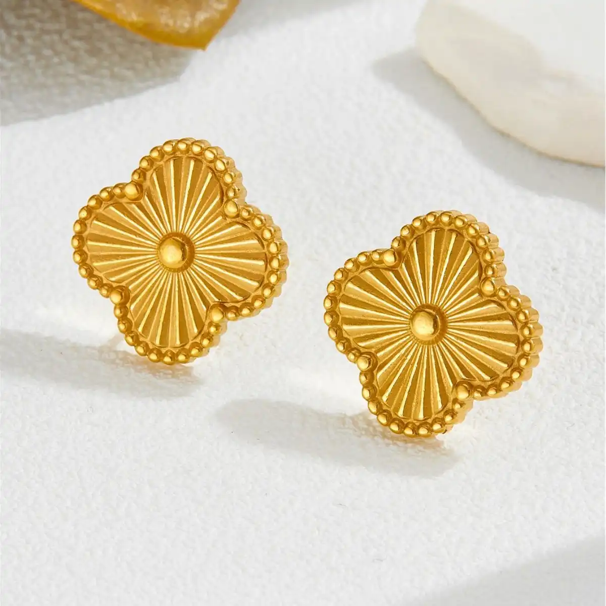 Earrings stainless steel color guaranteed 6 months 92