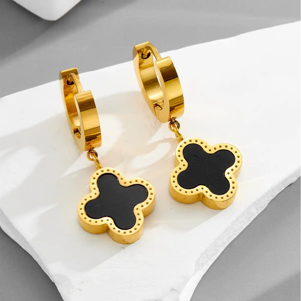 Earrings stainless steel color guaranteed 6 months 93