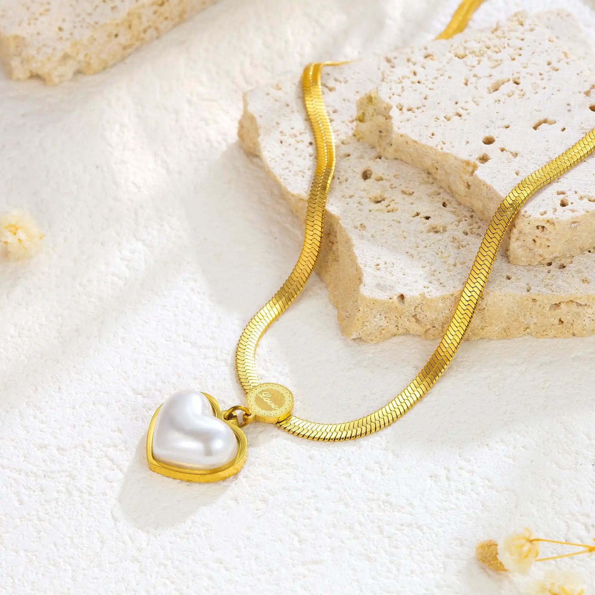 Necklaces Stainless steel colour guaranteed 6 month 107