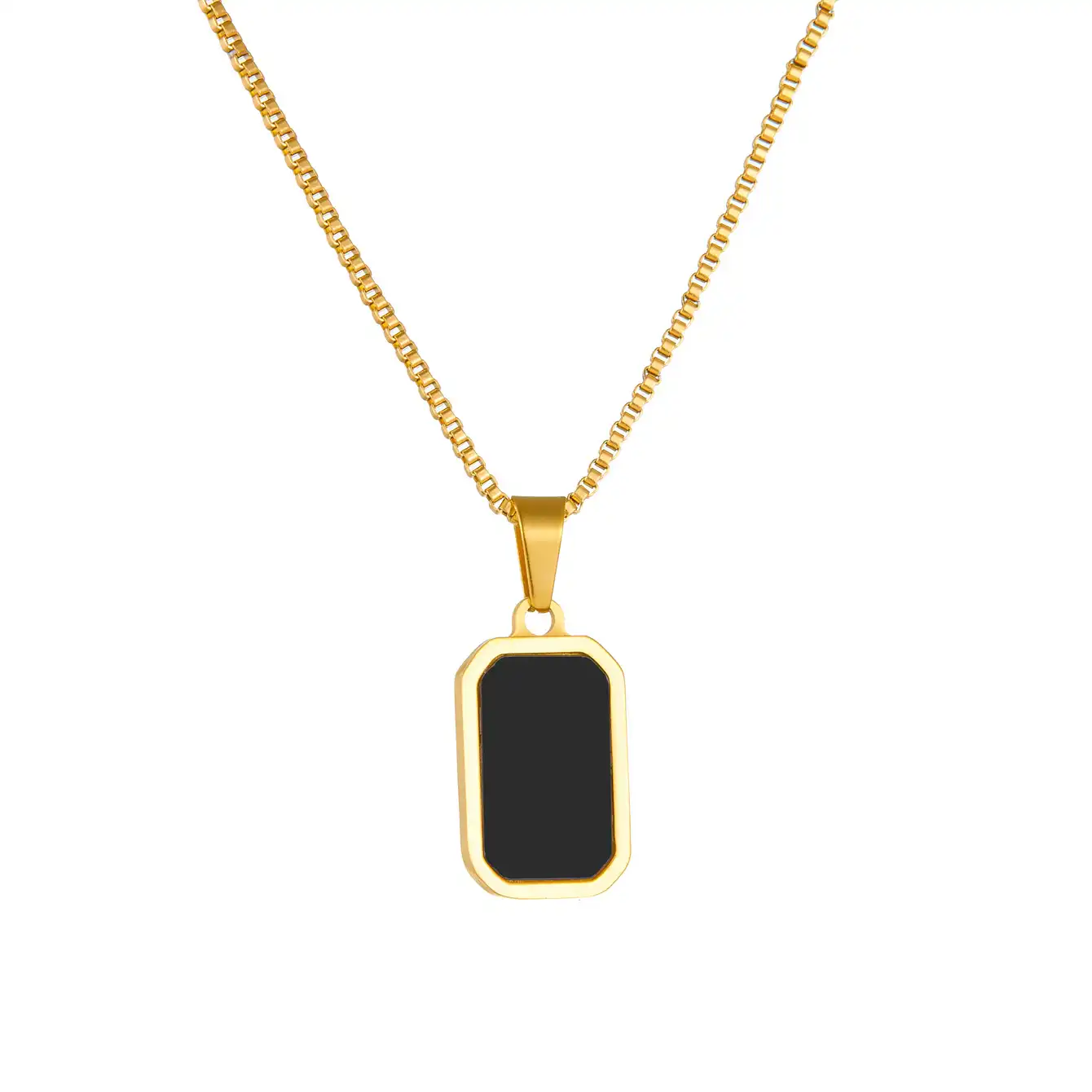 Necklaces stainless steel color guaranteed 6 months 123