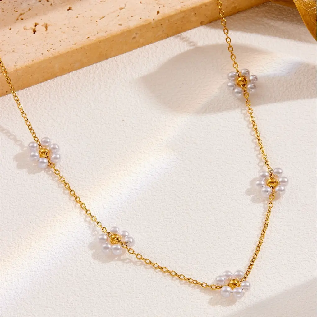 Necklace color guaranteed 6 month stainless steel 173