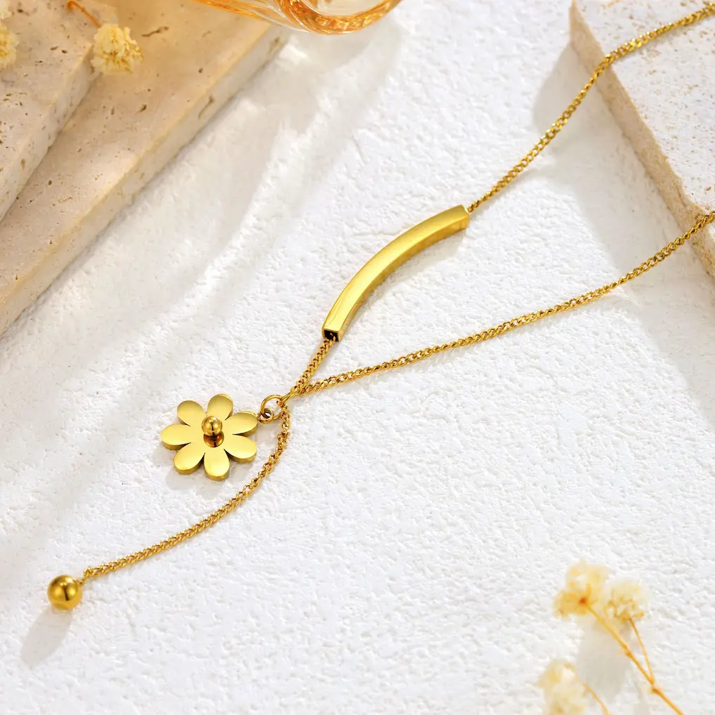 Necklace color guaranteed 6 month stainless steel 167