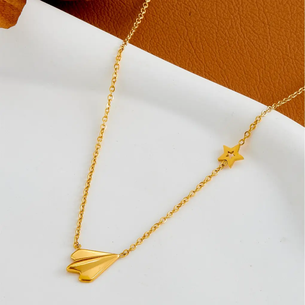 Necklaces color guaranteed 6 month stainless steel 186