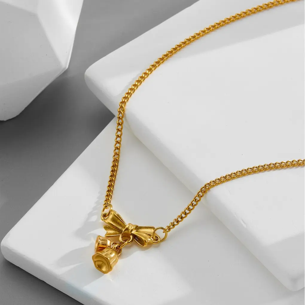 Necklace color guaranteed 6 month stainless steel 188