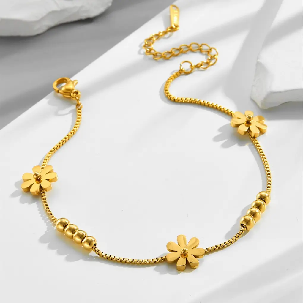 Anklet Stainless steel colour guaranteed 6 month 190