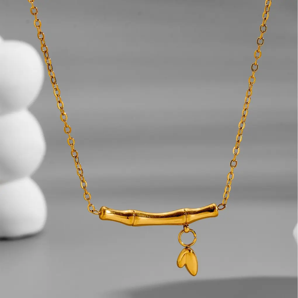 Necklace color guaranteed 6 month stainless steel 206