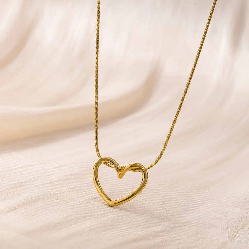Necklace color guaranteed 6 month stainless steel 217