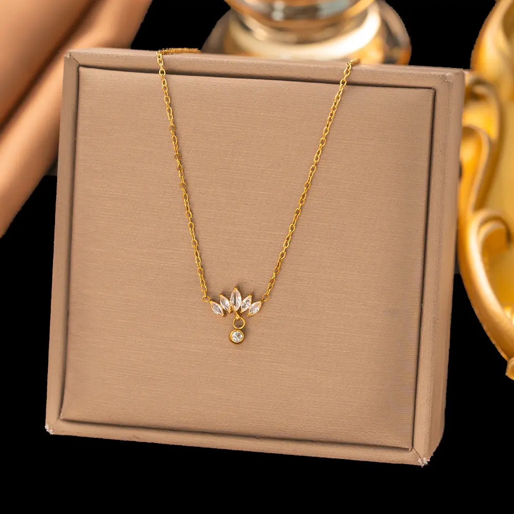 Necklace color guaranteed 6 month stainless steel 221