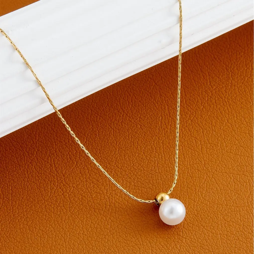 Necklace color guaranteed 6 month stainless steel 240