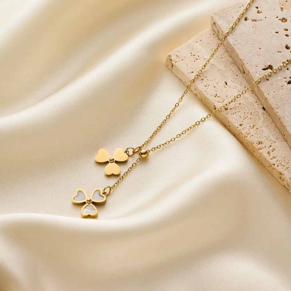 Necklace color guaranteed 6 month stainless steel 256