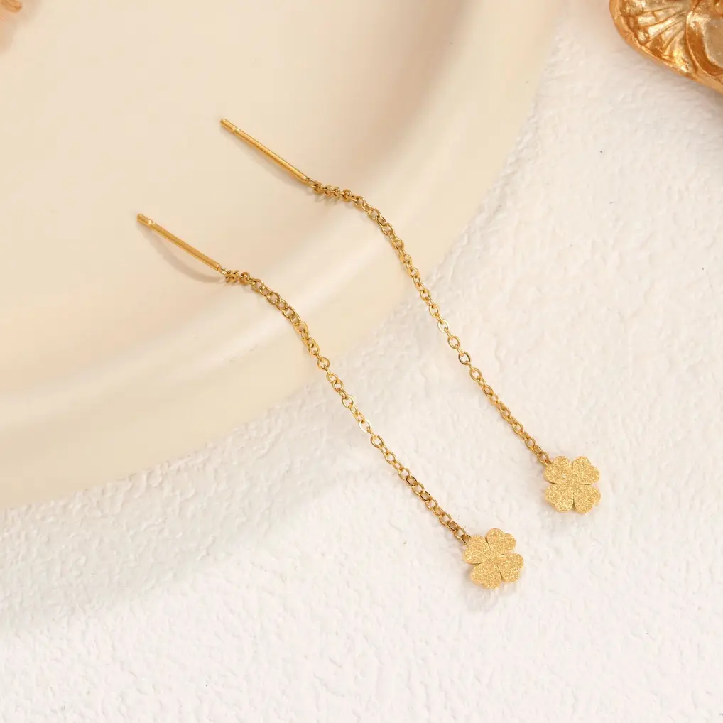 Earrings color guaranteed 6 month stainless steel 269