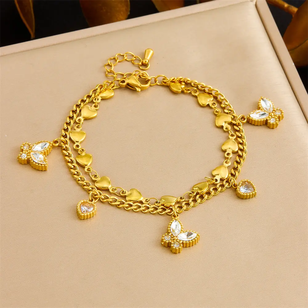 Bracelet stainless steel colour guaranteed 6 months 277