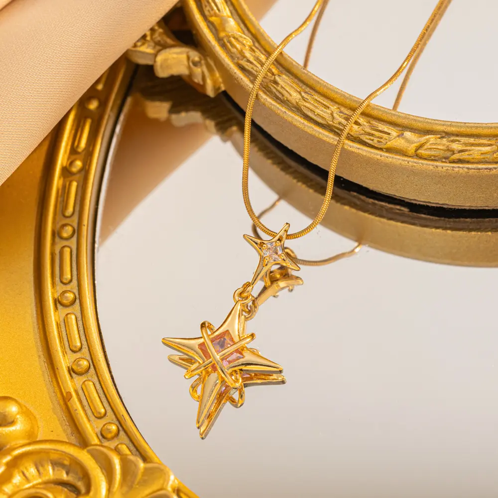 Necklace stainless steel colour guaranteed 6 months 290