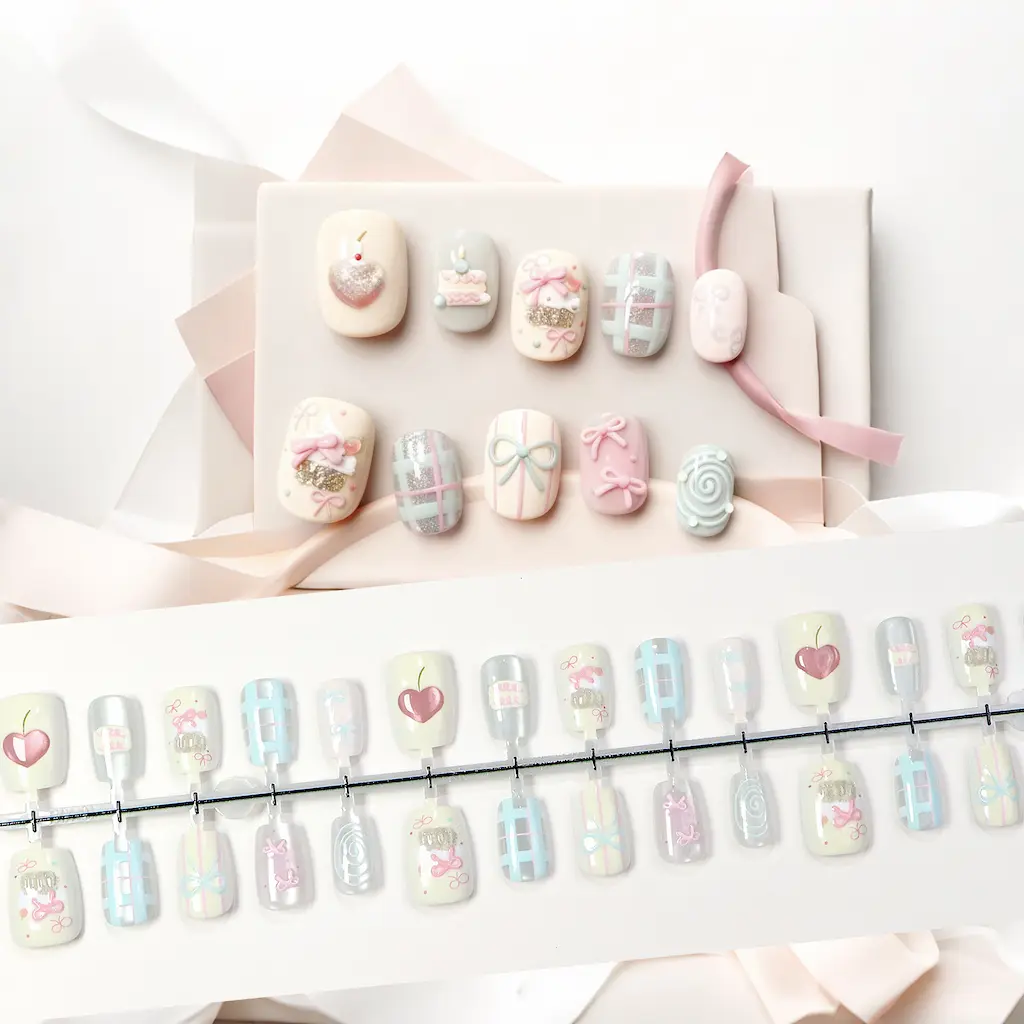 Fake nails without sticker 30pcs 300