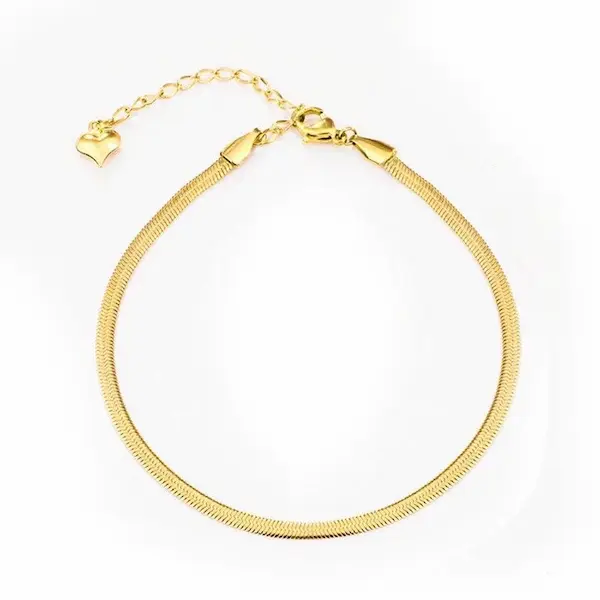 Heart shaped anklet 17