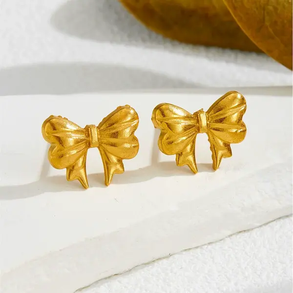 Sweet bow tie earrings 35
