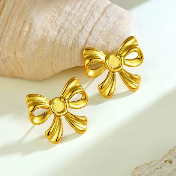Luxury bow tie earrings 34