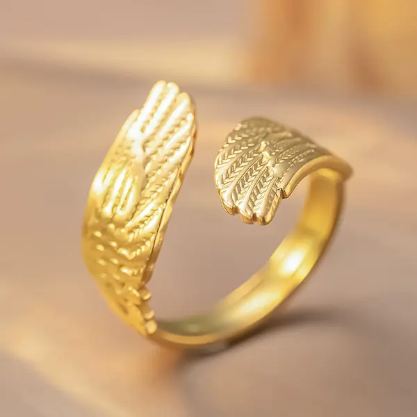 Adjustable feather color guaranteed ring 192