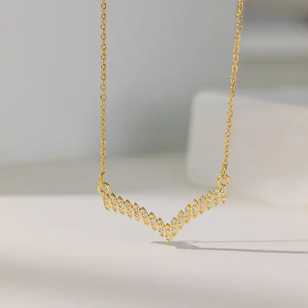 white diamond wings color guaranteed necklace 374