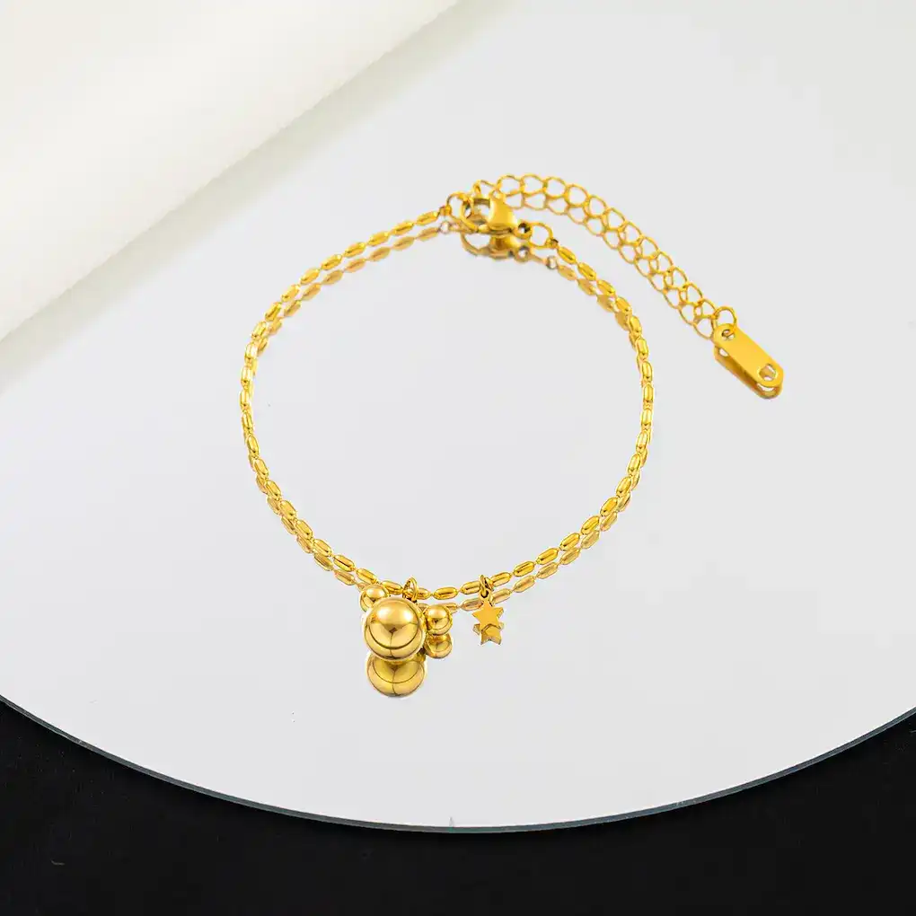 Bracelet Stainless steel colour guaranteed one year