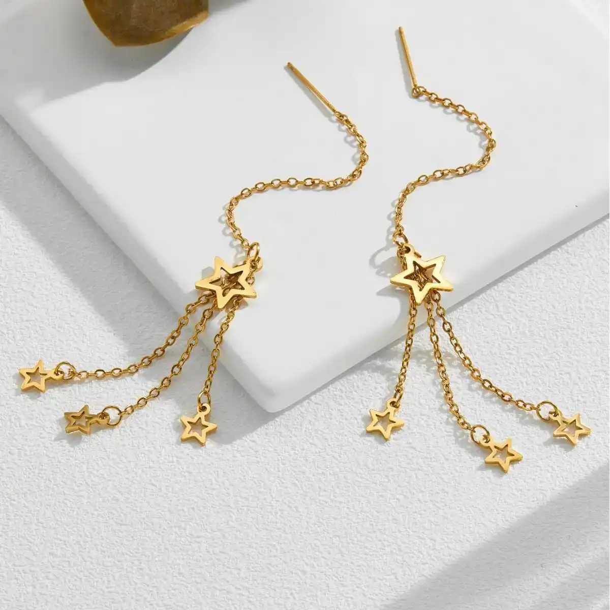 Earrings Stainless steel colour guaranteed one year