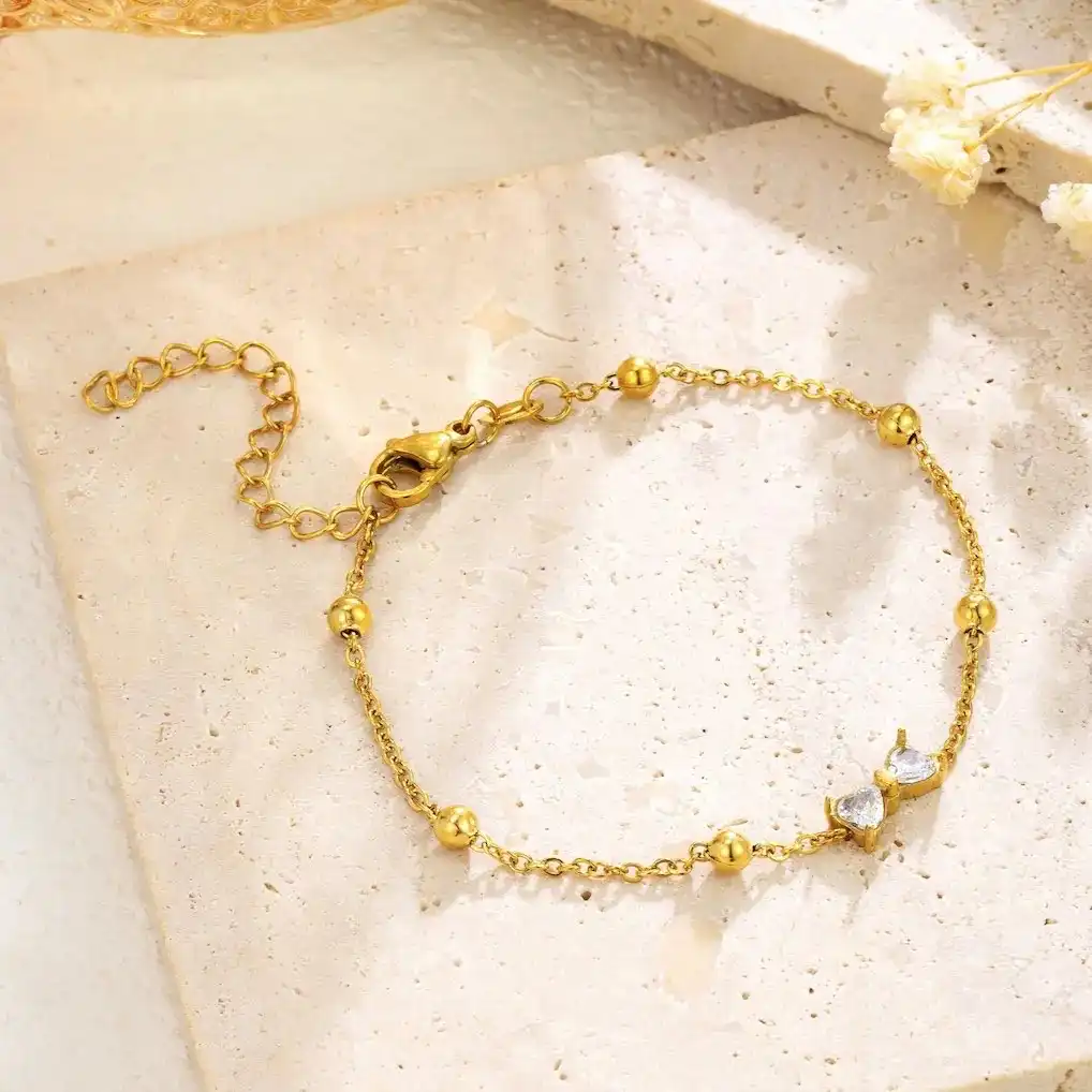 Bracelet Stainless steel colour guaranteed one year✨ 137