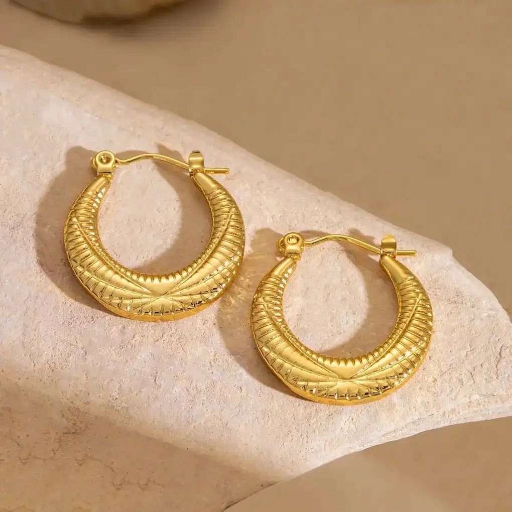 Earrings Stainless steel colour guaranteed one year