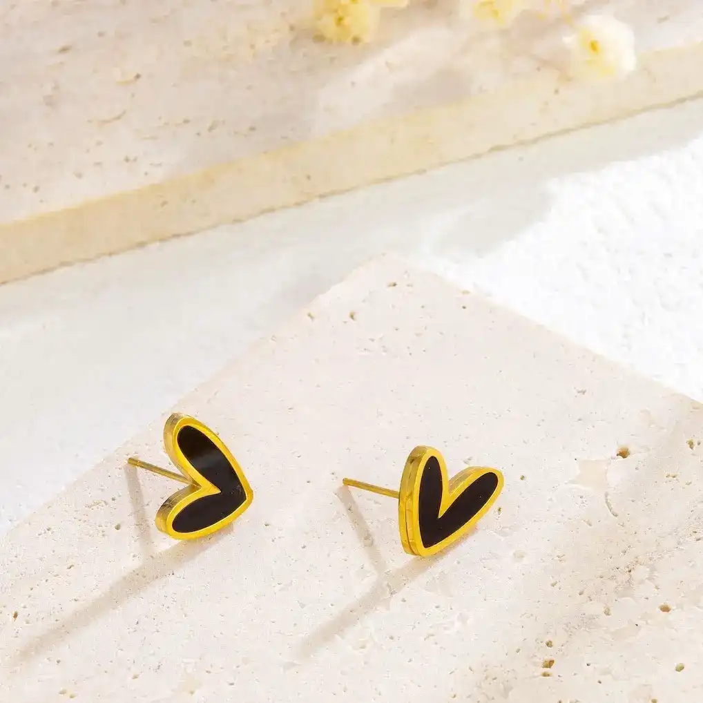 Earrings Stainless steel colour guaranteed one year 133