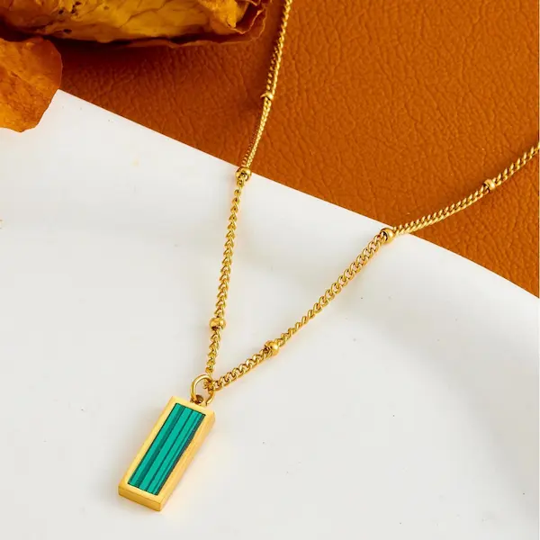 seashell, turquoise, and abalone shell  necklace 17