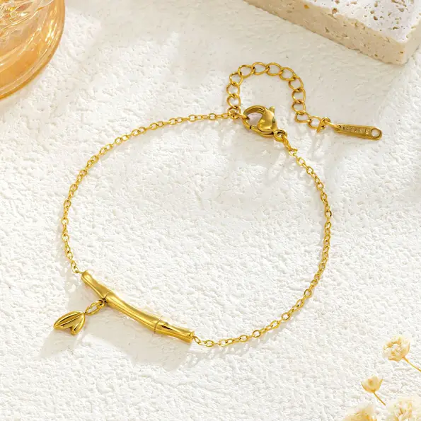 Bamboo-themed bracelet 69