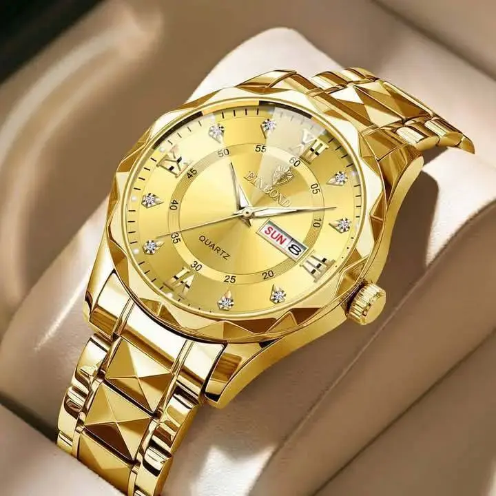 Luxury Binbond authentic men’s watch Golden 55