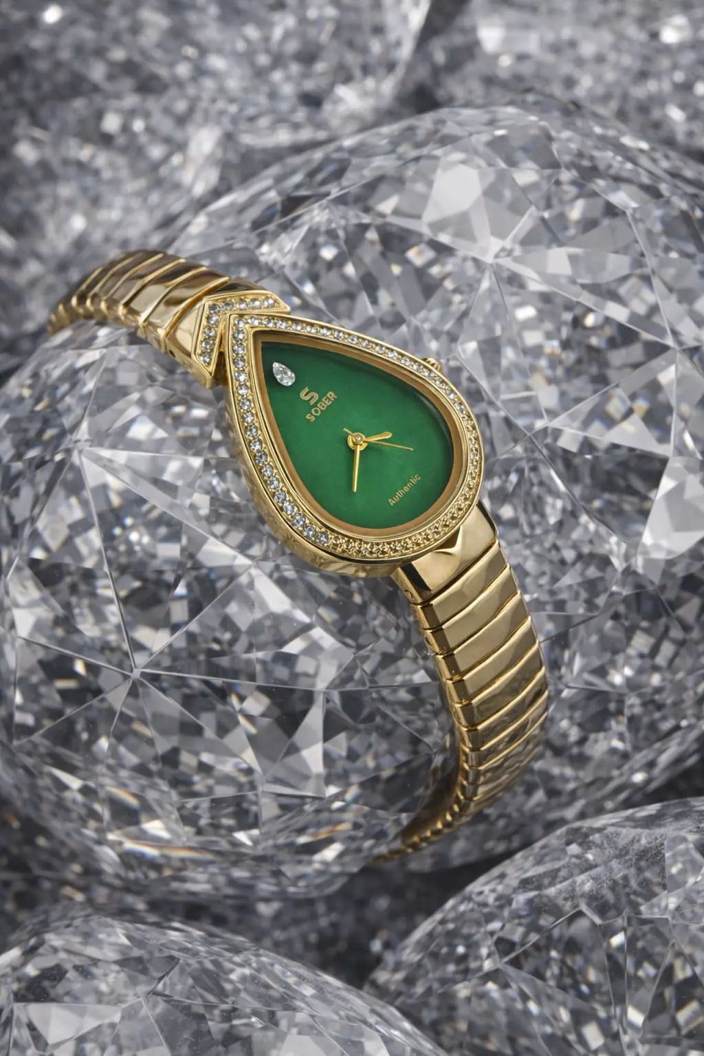 Sober Luxury Green  Watch 309