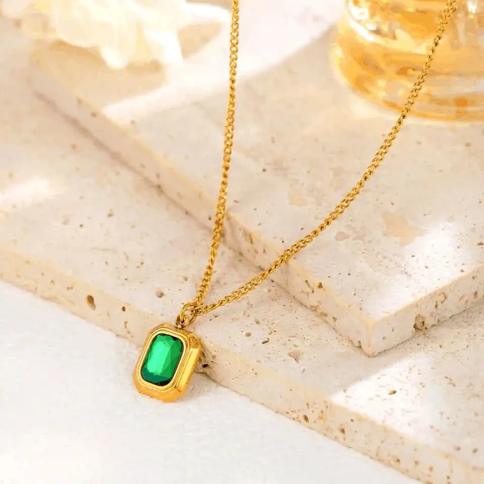 Necklace color guaranteed 6 month stainless 122