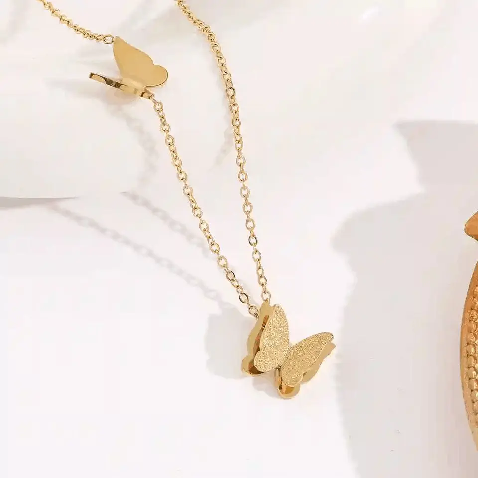 Necklace color guaranteed 6 month stainless steel 112