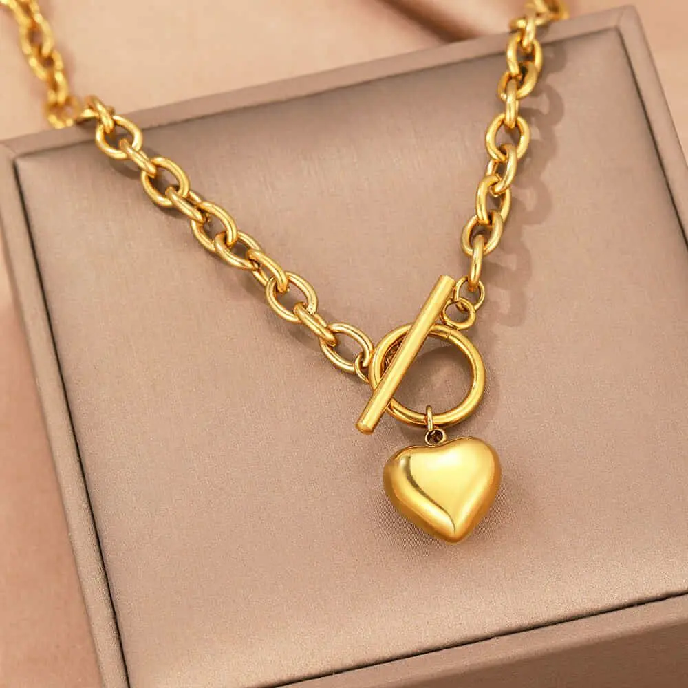 Necklace color guaranteed 6 month stainless steel 98
