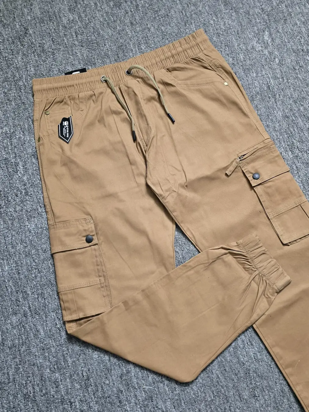 Cargo joggers deep khaki 13