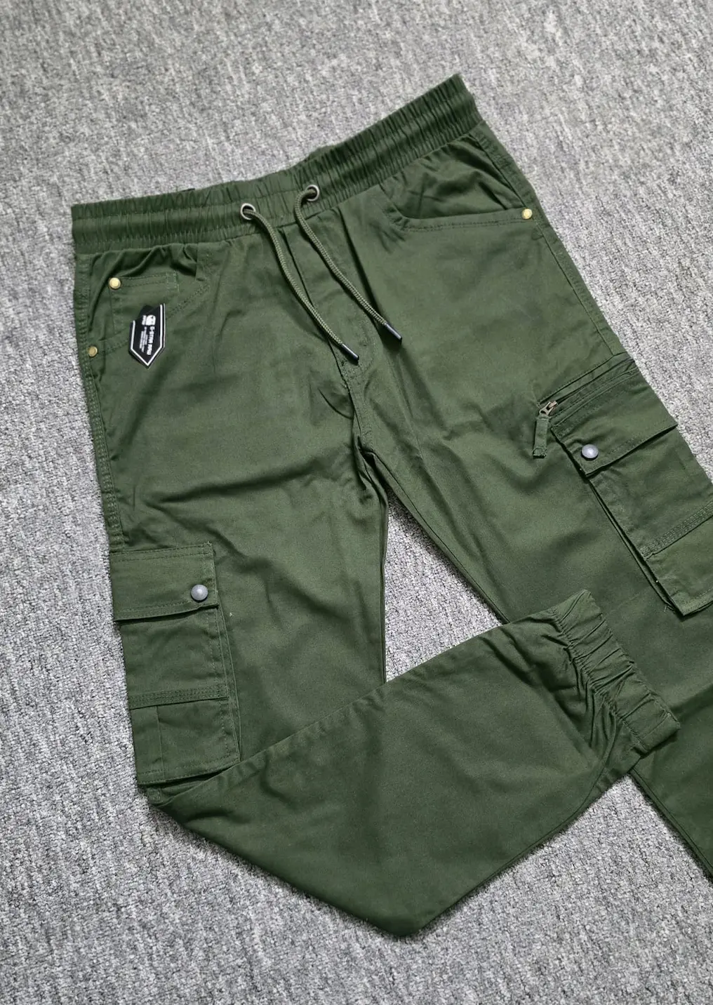 Cargo joggers Olive 11