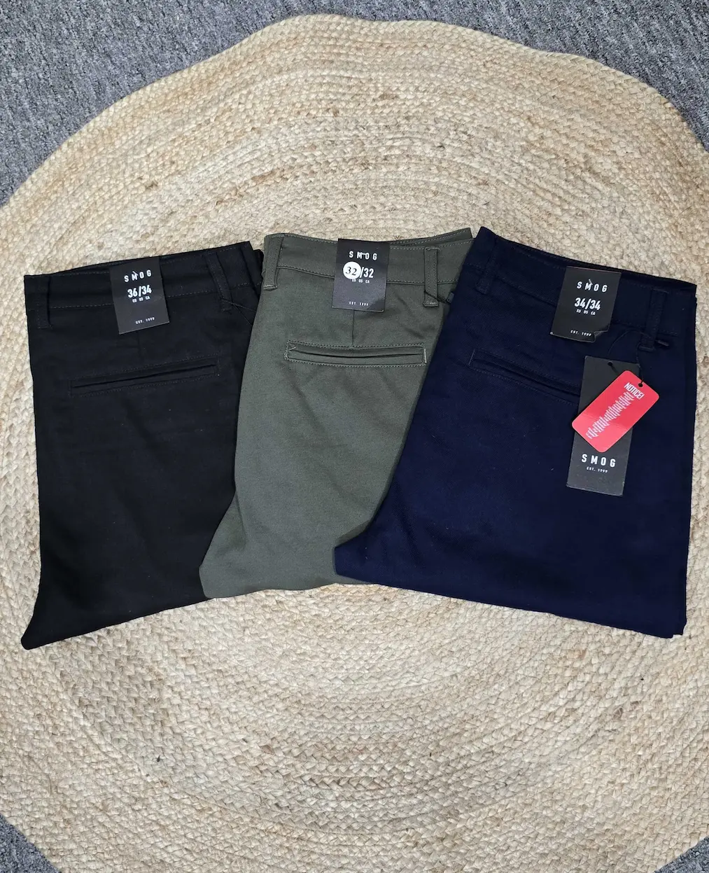 Men's Export Smog Twill Pant Combo Pack 24