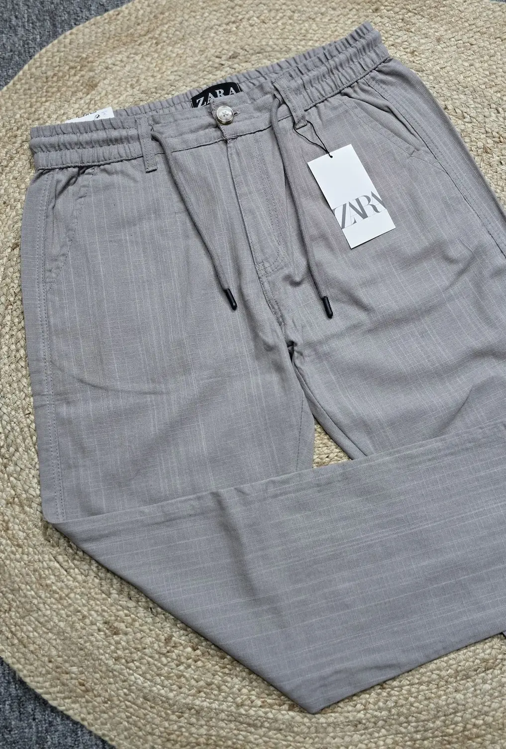 Exclusive Remi Cotton Pant Silver Color 96