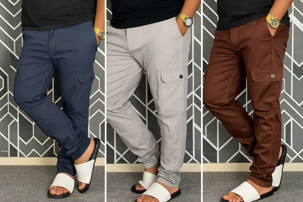 Exclusive 3 PCS Cargo Pant (CK Label) 86