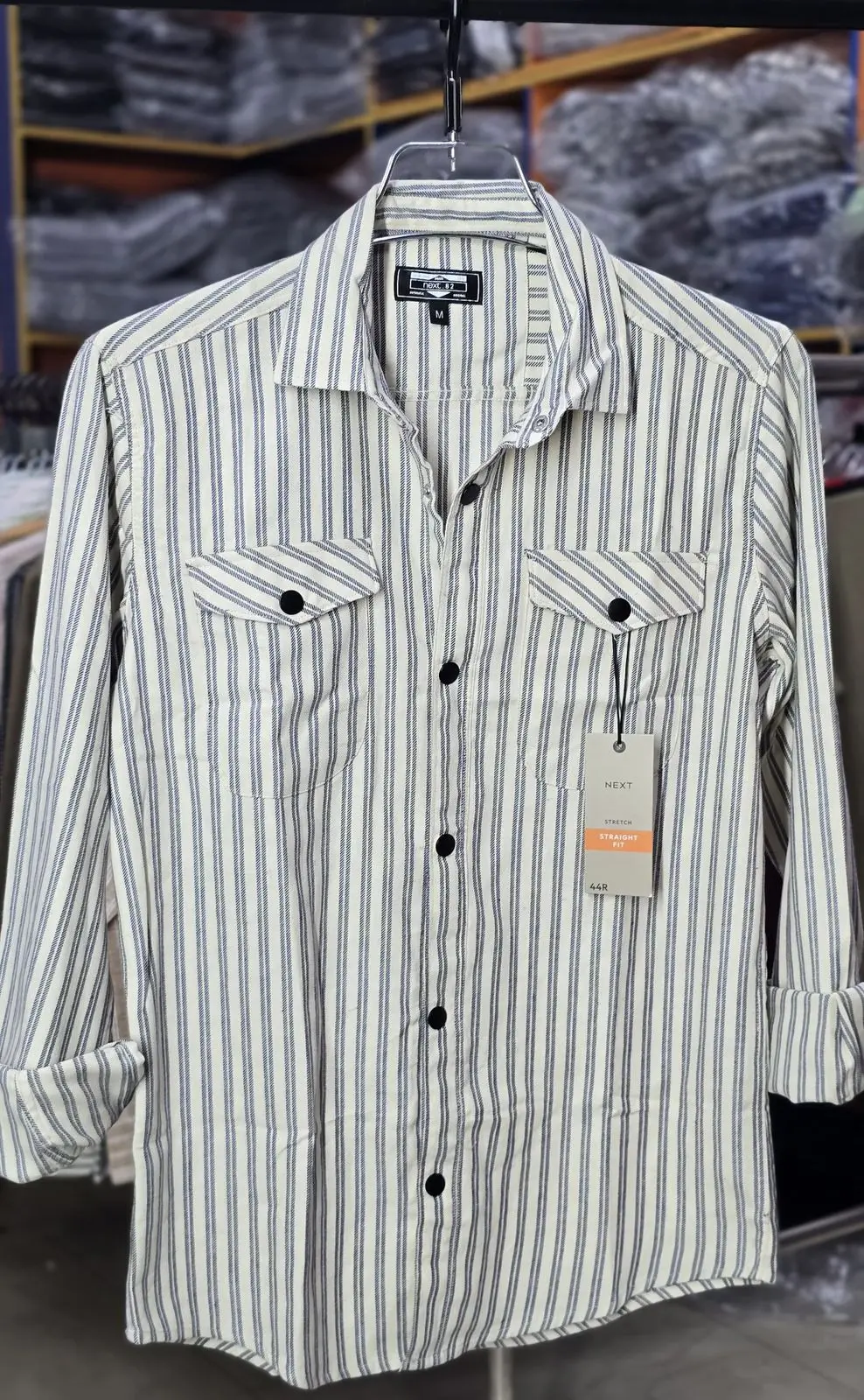 Premium Double Pocket Full Sleeve Shirt Beige  Color 91