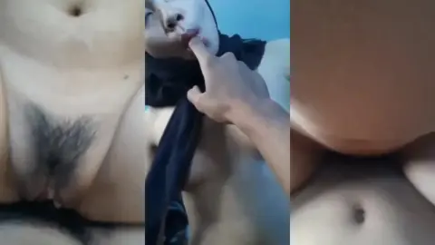 hijab kewalahan sama yg gede -  Tele@asupansegar10