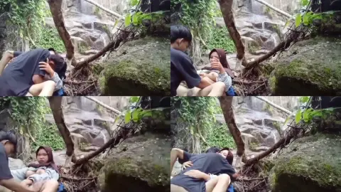 Hijab main dialam terbuka - Tele@asupanjilbab10