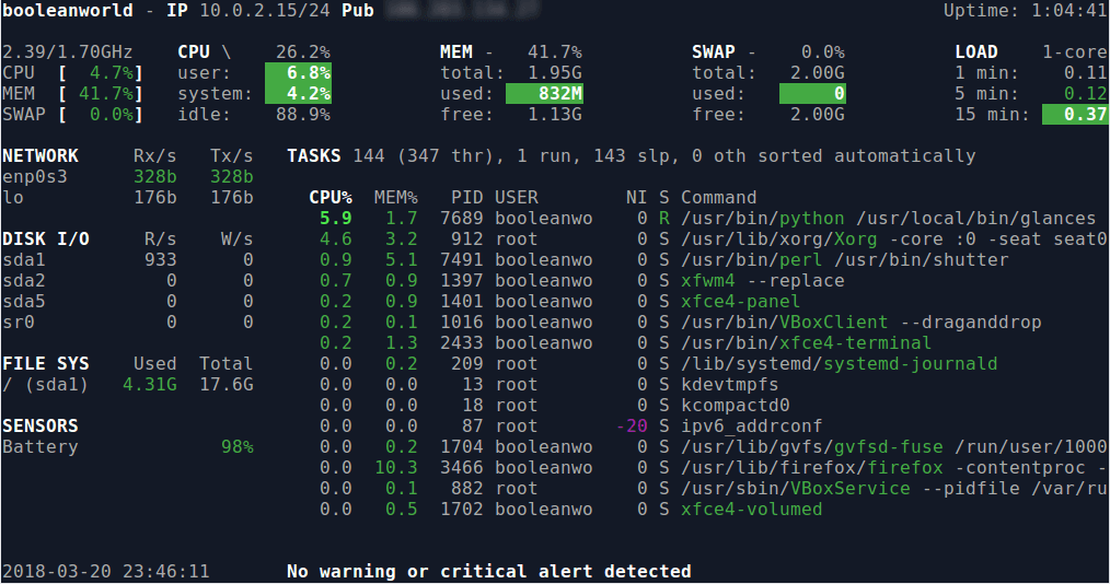 check cpu temp ubuntu
