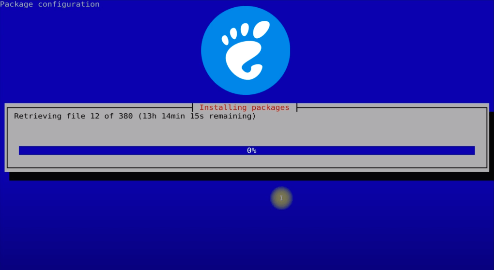 GNOME Desktop installation in Debian