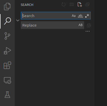 search and replace text in all files as long as it belongs to a project/directory