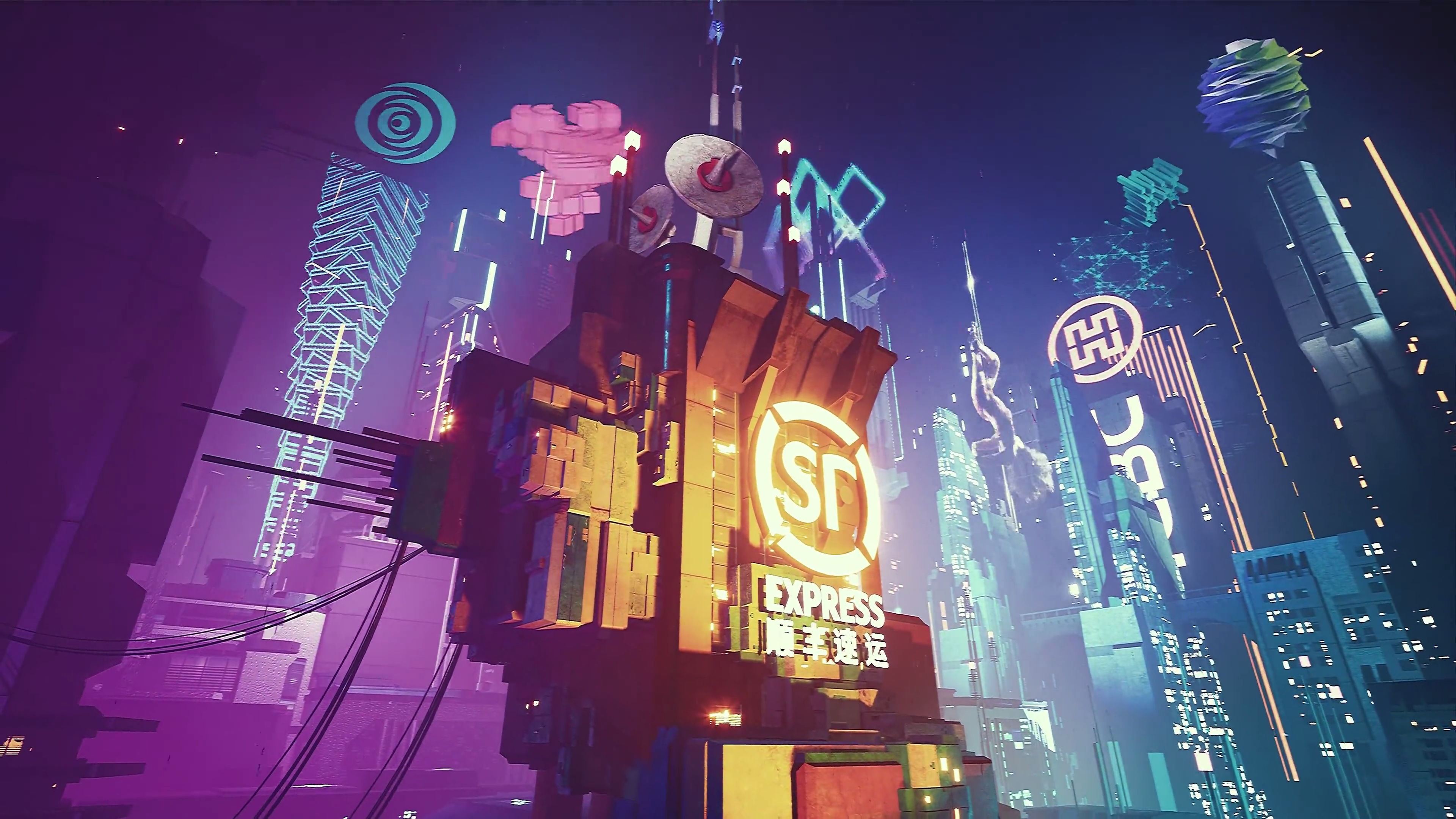 [UE4] 赛博朋克:霓虹中国 (CyberNeon)
