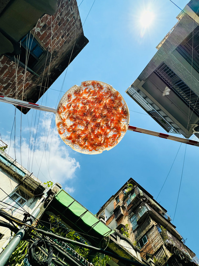 王鹏鹏 ken 使用 iPhone 15 Pro Max 超⼴⻆摄像头于广州拍摄。